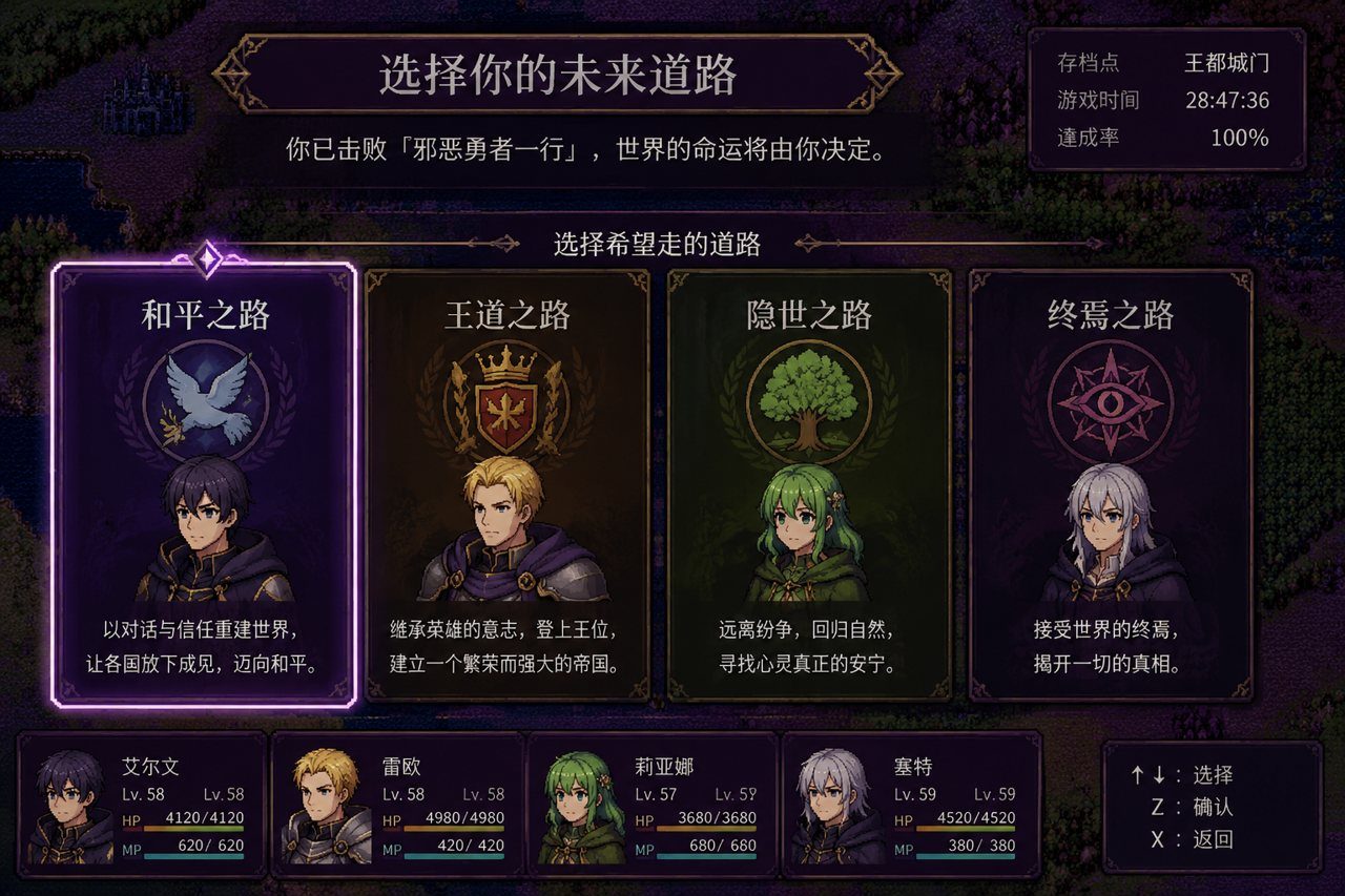 邪恶勇者一行 场景演出 演示图 6